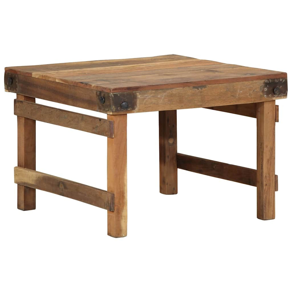 Couchtisch Braun Massivholz 60x55 cm