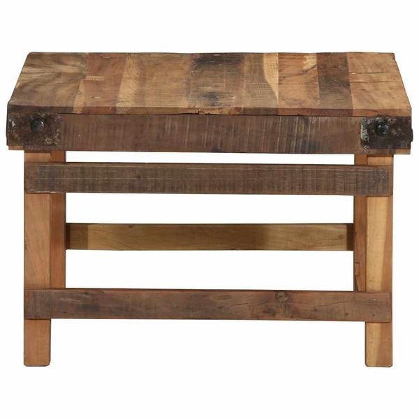 Couchtisch Braun Massivholz 60x55 cm