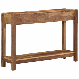 Konsolentisch Braun Massivholz 107cm
