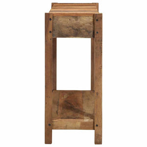 Konsolentisch Braun Massivholz 107cm