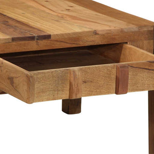 Couchtisch Braun Massivholz 110 cm