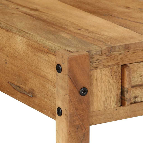 Couchtisch Braun Massivholz 110 cm