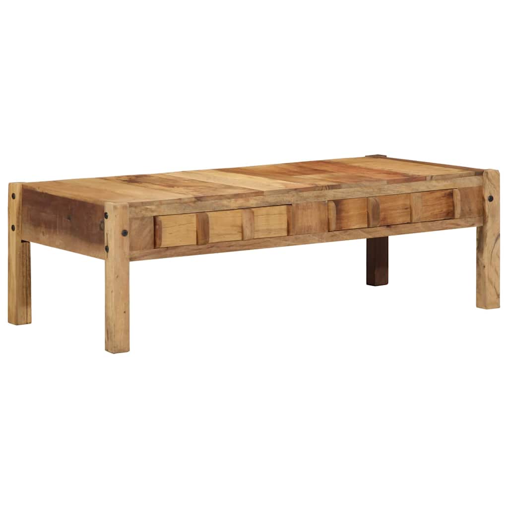 Couchtisch Braun Massivholz 110 cm