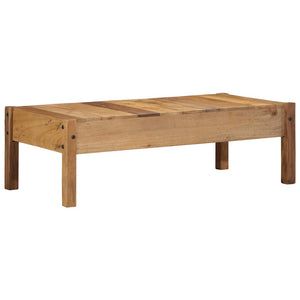 Couchtisch Braun Massivholz 110 cm