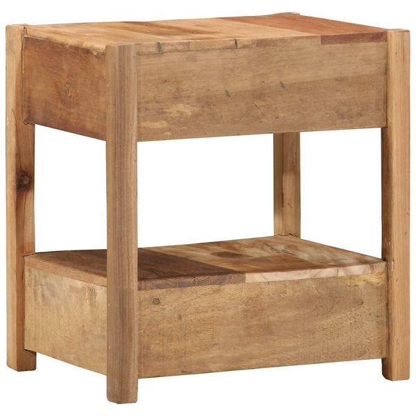 Beistelltisch Braun Altholz 43x32x46cm