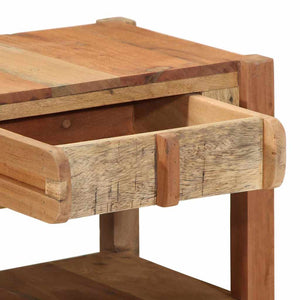 TV-Schrank Braun Massivholz 83 cm