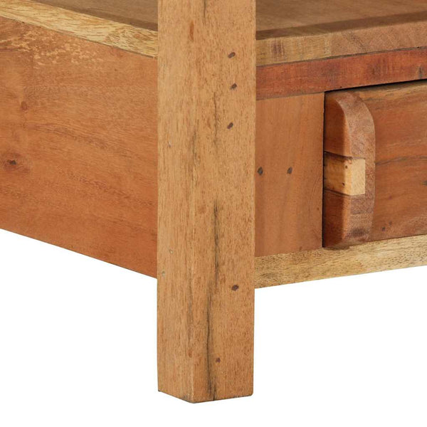 TV-Schrank Braun Massivholz 83 cm