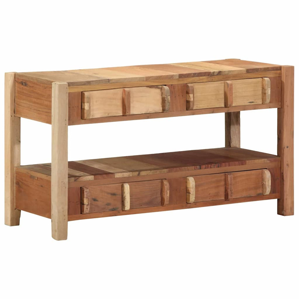 TV-Schrank Braun Massivholz 83 cm