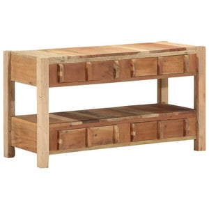 TV-Schrank Braun Massivholz 83 cm
