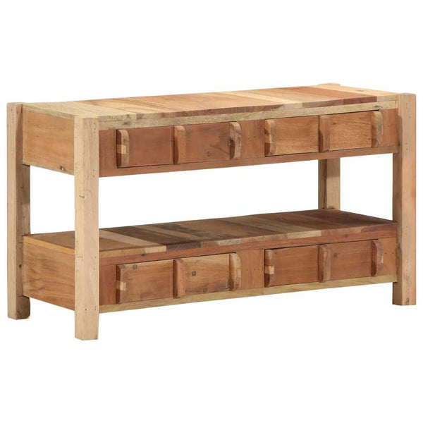 TV-Schrank Braun Massivholz 83 cm