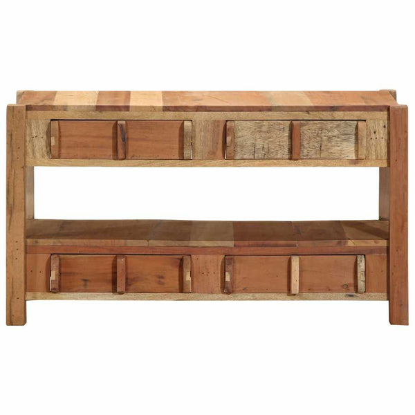 TV-Schrank Braun Massivholz 83 cm