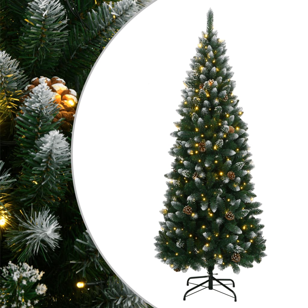 vidaXL Sapin de Noël artificiel 150 LED 150 cm