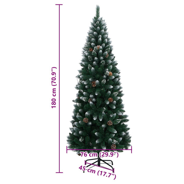 Künstlicher Weihnachtsbaum mit 300 LEDs, 180cm