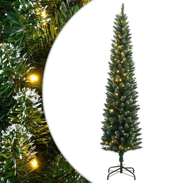 Schlanker LED-Weihnachtsbaum 120cm