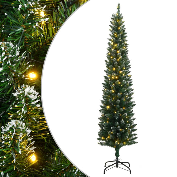 Schlanker LED-Weihnachtsbaum, 150 cm