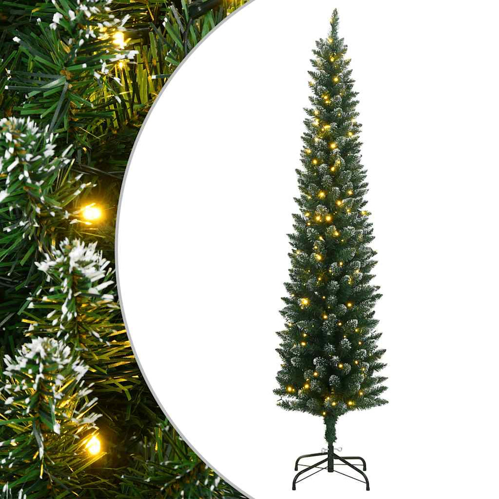 Schlanker LED-Weihnachtsbaum 210cm