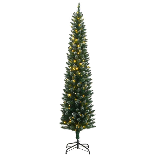 Schlanker LED-Weihnachtsbaum 210cm