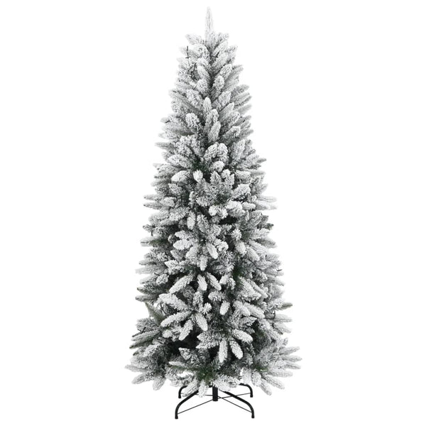 Künstlicher Weihnachtsbaum mit Schnee & 300 LEDs - 210cm