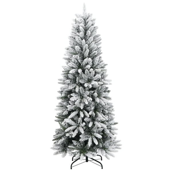 Künstlicher Weihnachtsbaum mit Schnee & 300 LEDs - 240cm