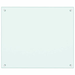 Küchenrückwand 2er Set Weiß 70x60 cm