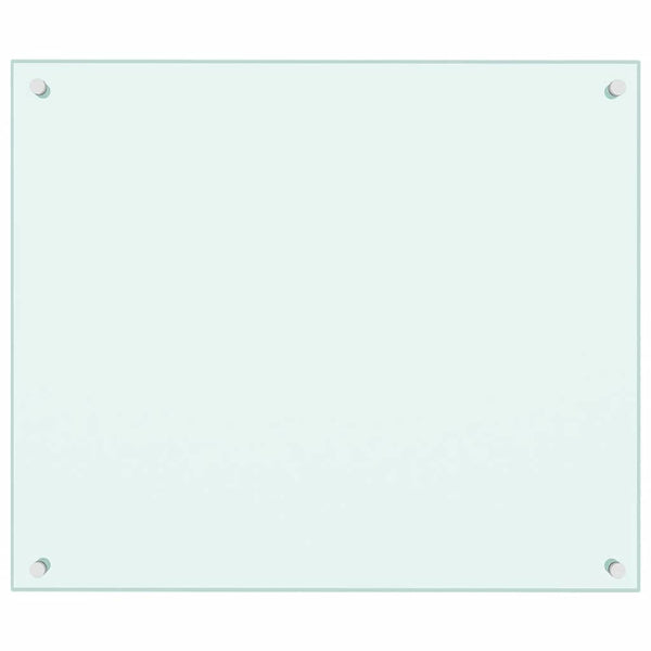 Küchenrückwand 2er Set Weiß 70x60 cm