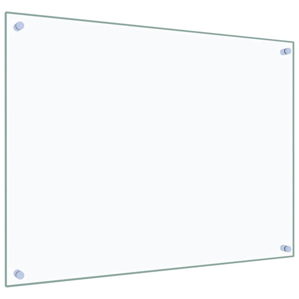 Küchenrückwand Hartglas Transparent 80x60cm 2er Set