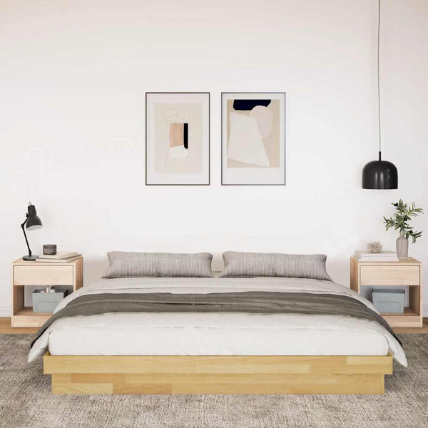 Massivholzbett Eiche 180x200 cm