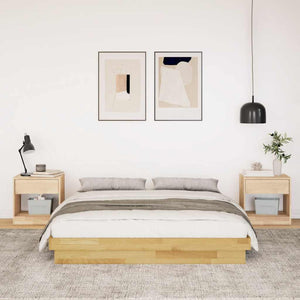 Massivholzbett Eiche 160x200 cm