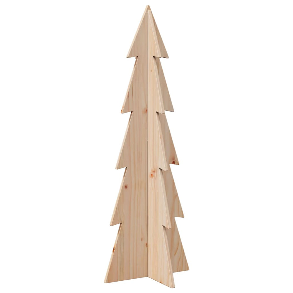 Holz Weihnachtsbaum zum Schmücken 112cm