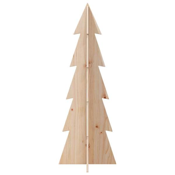 Holz Weihnachtsbaum zum Schmücken 112cm