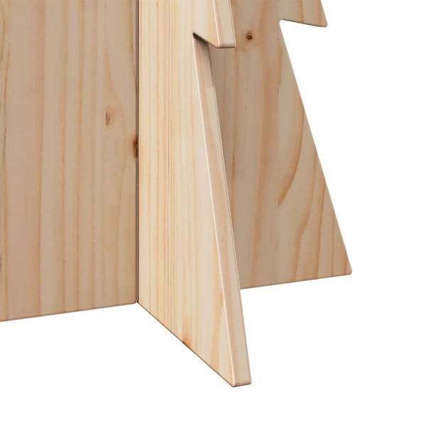 Holz Weihnachtsbaum zum Schmücken 112cm