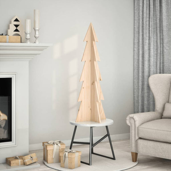 Holz Weihnachtsbaum zum Schmücken 112cm
