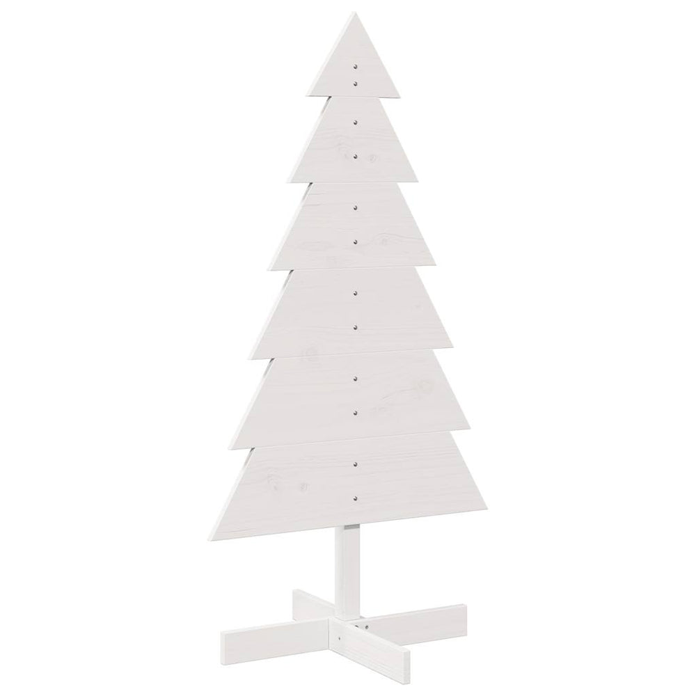 Weihnachtsbaum Weiß 120cm Kiefer zum Schmücken