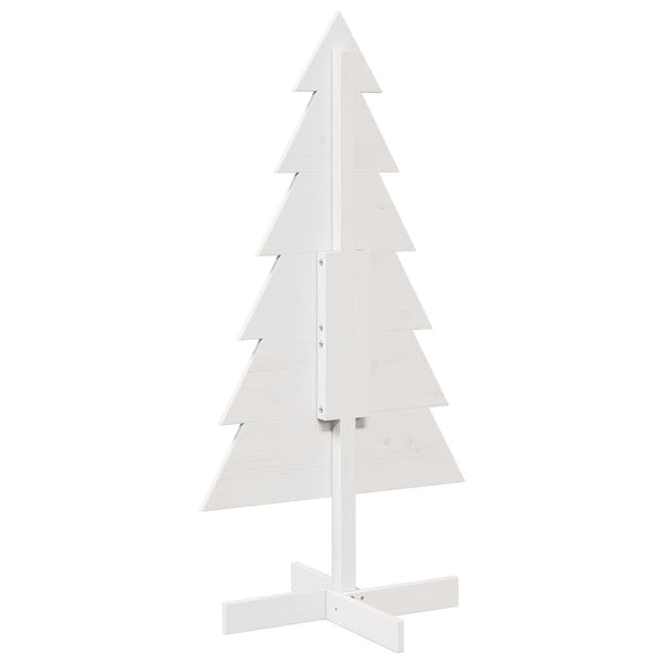 Weihnachtsbaum Weiß 120cm Kiefer zum Schmücken