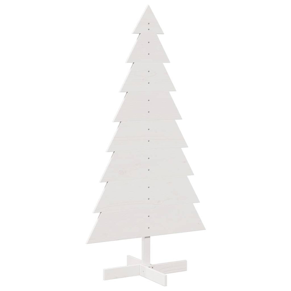 Weihnachtsbaum Weiß 150cm Kiefer zum Schmücken