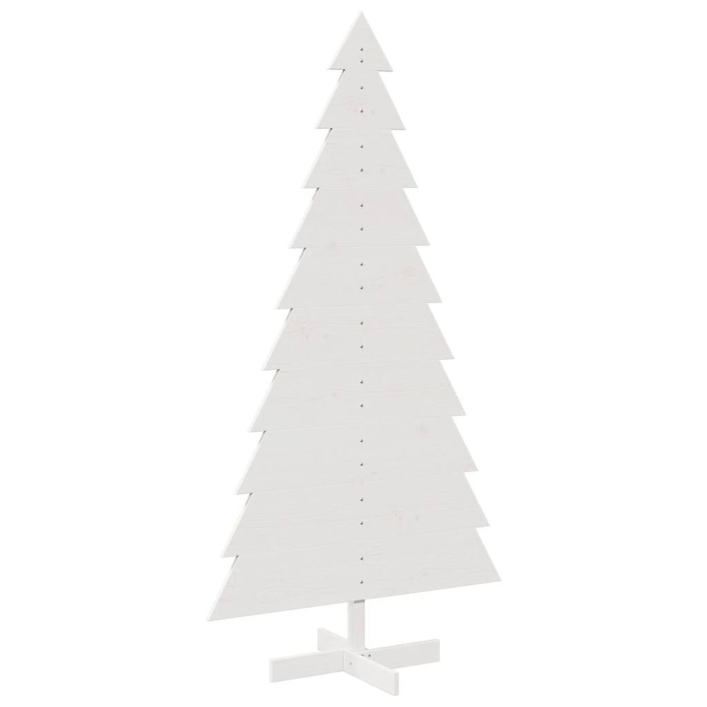 Weihnachtsbaum Weiß 180cm Kiefer zum Schmücken