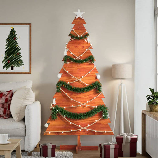Holz Weihnachtsbaum zum Schmücken 180cm