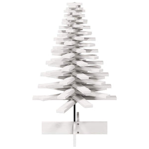 Weihnachtsbaum Weiß 100cm Kiefer Massivholz