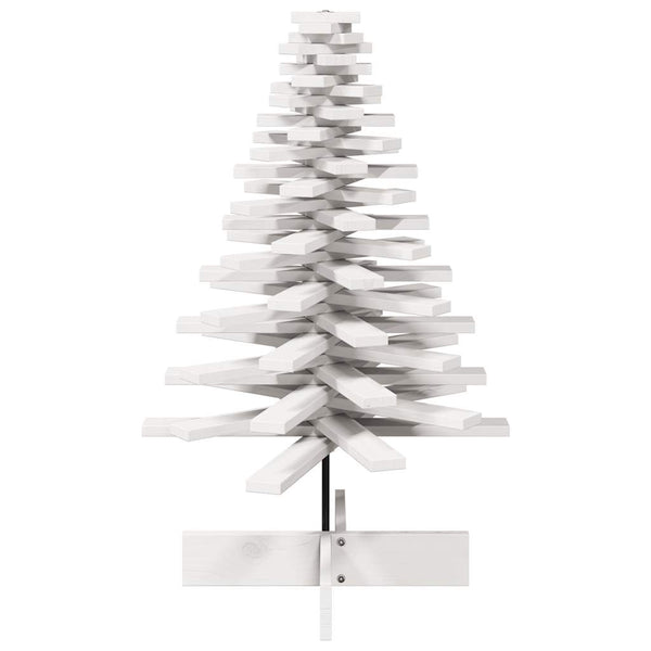 Weihnachtsbaum Weiß 100cm Kiefer Massivholz
