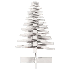 Weihnachtsbaum Weiß 100cm Kiefer Massivholz