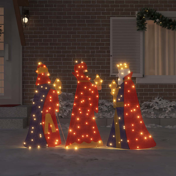 3 Heilige Könige Weihnachtsbeleuchtung Warmweiß 105 cm