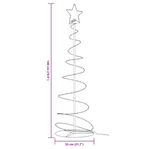 LED Weihnachtsbaum Warmweiß 180cm
