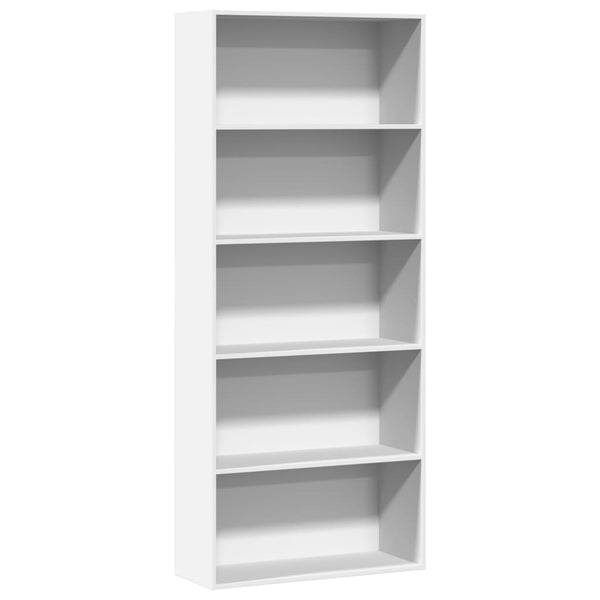 Weißes Bücherregal 80x189 cm