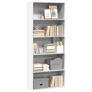 Weißes Bücherregal 80x189 cm