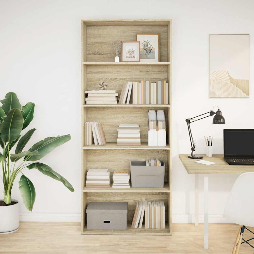 Bücherregal Sonoma Eiche 80x189 cm