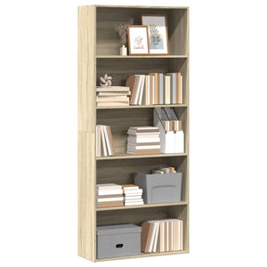 Bücherregal Sonoma Eiche 80x189 cm