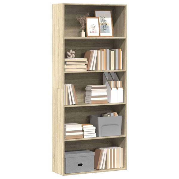 Bücherregal Sonoma Eiche 80x189 cm
