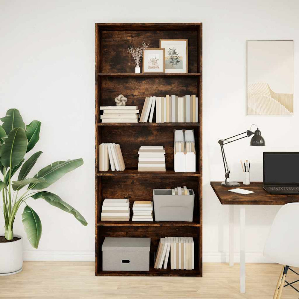Bücherregal Räuchereiche 80x189 cm