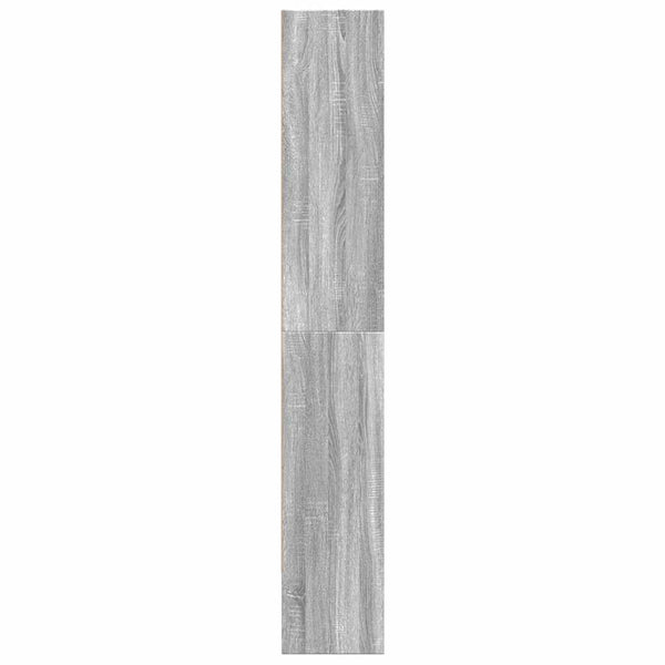 Bücherregal Grau Sonoma 80x30x189 cm
