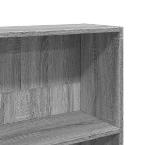 Bücherregal Grau Sonoma 80x30x189 cm